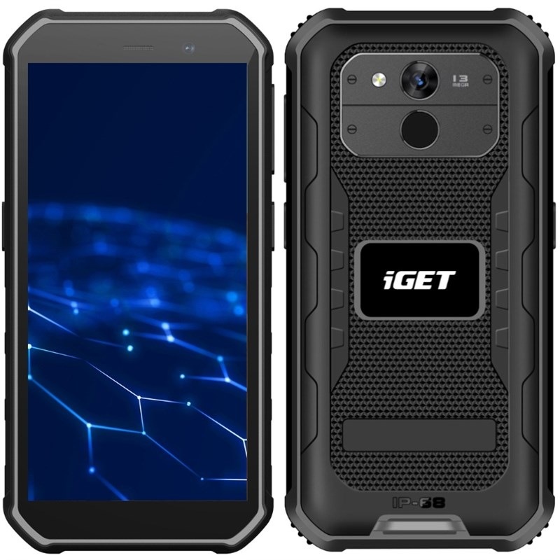 Mobilní telefon iGET T1 6 GB / 128 GB černý