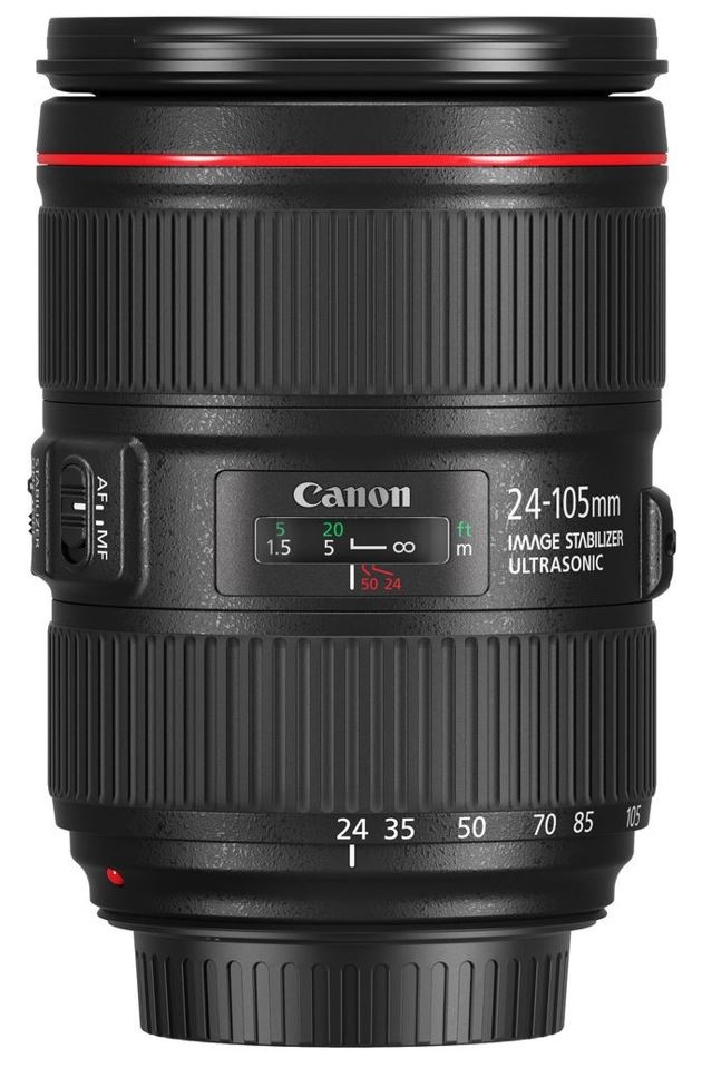 Objektiv Canon EF 24-105 mm f/4 L IS II USM černý