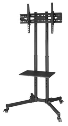 Stojan pro TV Hama Trolley, pojízdný, pro úhlopříčky 32"-70", nosnost 40 kg černý