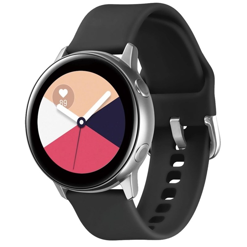 Řemínek Celly univerzální silikonový na Smart Watch 20 mm černý