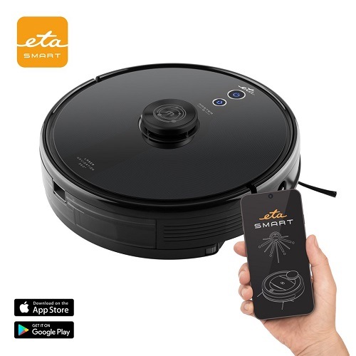 Robotický vysavač ETA Master II 5229 90010, černá