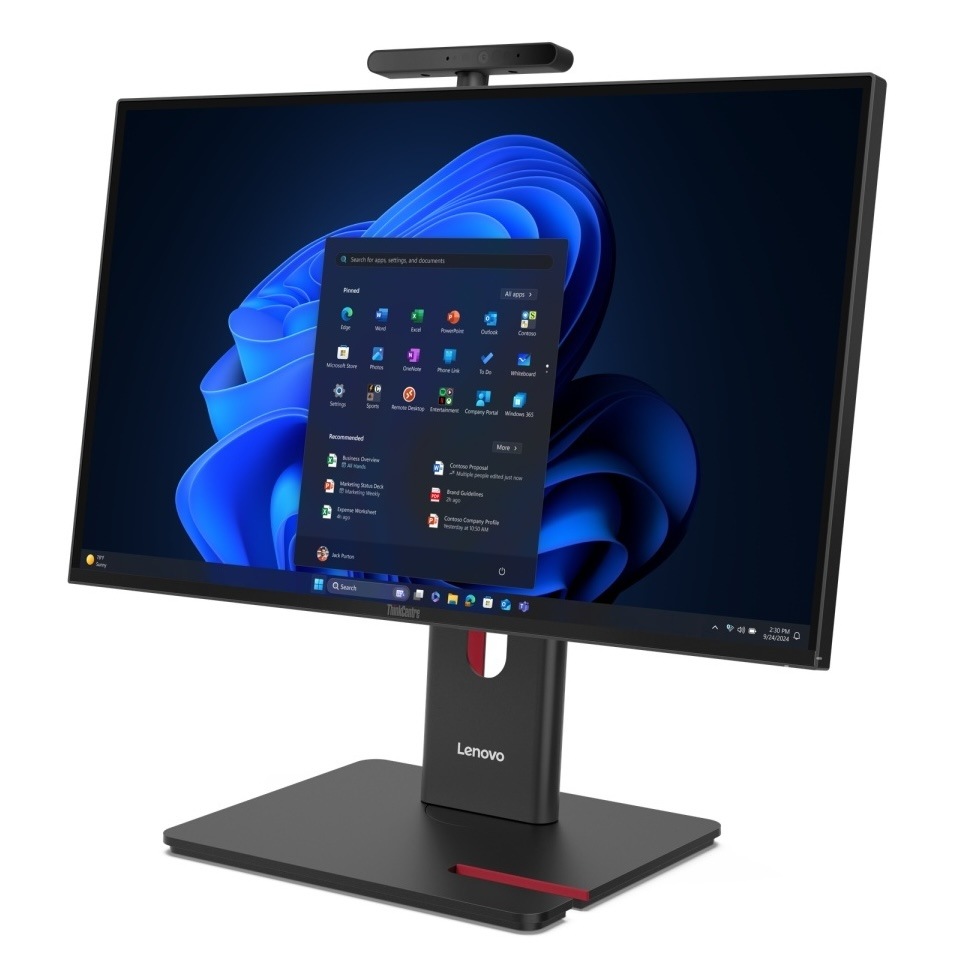 Počítač vám nabízí velký 23,8palcový monitor, který přináší obraz plný detailů, ostrých křivek a sytých barev