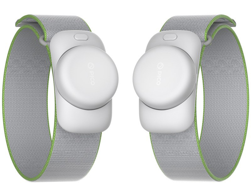 Snímač pohybu PICO Motion Tracker v bílé barvě.