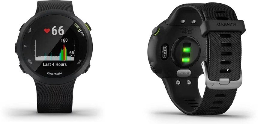 Chytré hodinky Garmin Forerunner 45 Optic černé Garmin Forerunner 45