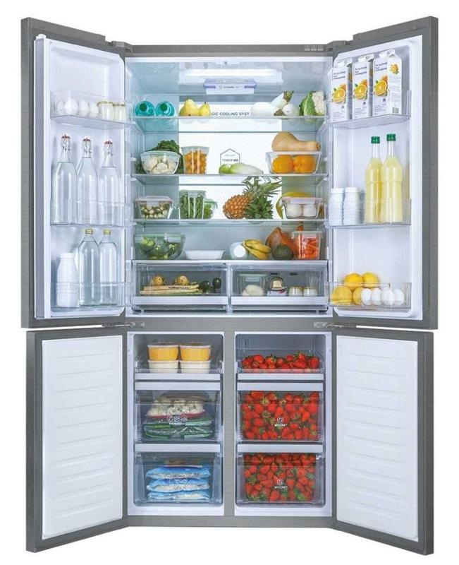 Chladnička amer.  Haier HTF-610DM7, NoFrost