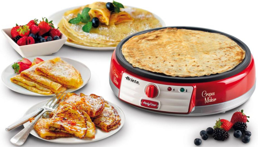 Palačinkovač Ariete Party Time ART 202 červený Ariete Party Time Crepes Maker 202, červená