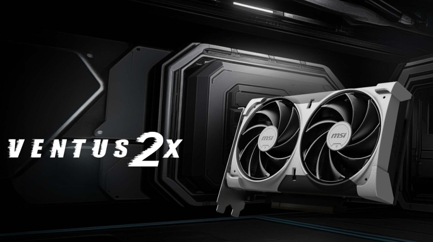 Grafická karta MSI GeForce RTX 5050 8G VENTUS 2X OC černá