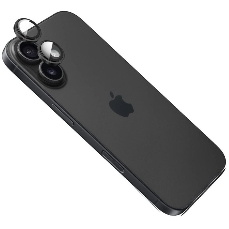 Tvrzené sklo FIXED na Apple iPhone 17, černá barva