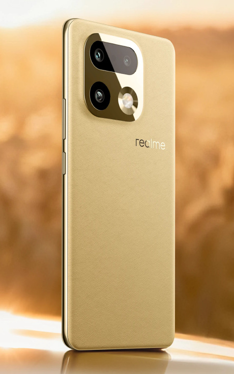 Telefon realme 16 Pro+ 5G příjemný na dotek