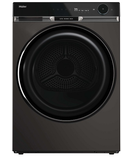 antracitová sušička Haier HD90-BQ397GU1-S