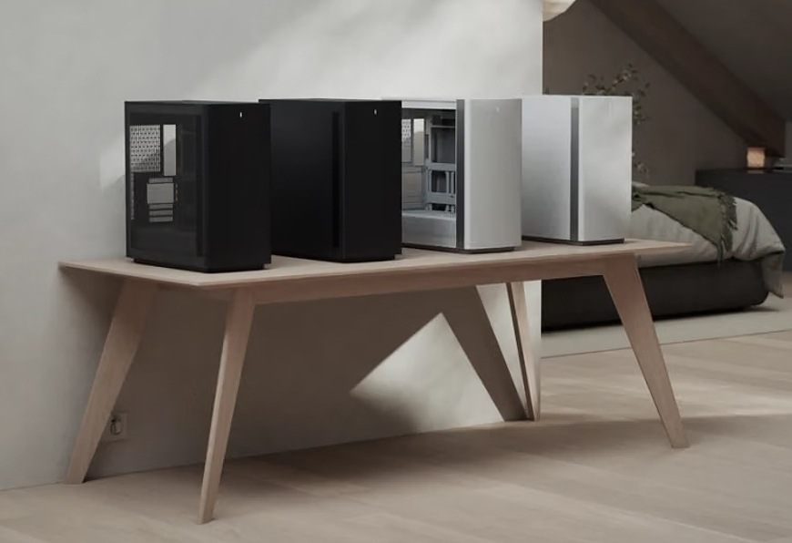 Varianty počítačových skříní FRACTAL DESIGN Define One v černém a bílém provedení