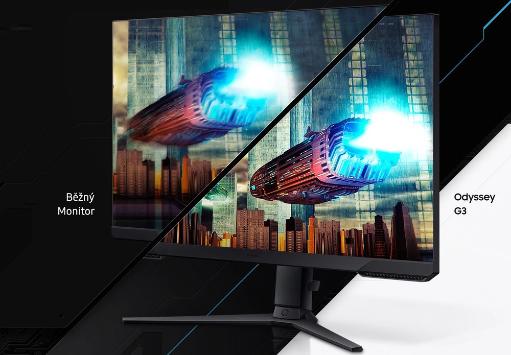 Herní monitor Samsung Odyssey G30A 24 Samsung Odyssey G3A