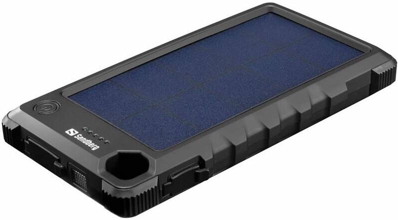 Powerbanka Sandberg Outdoor Solar 10 000mAh černá