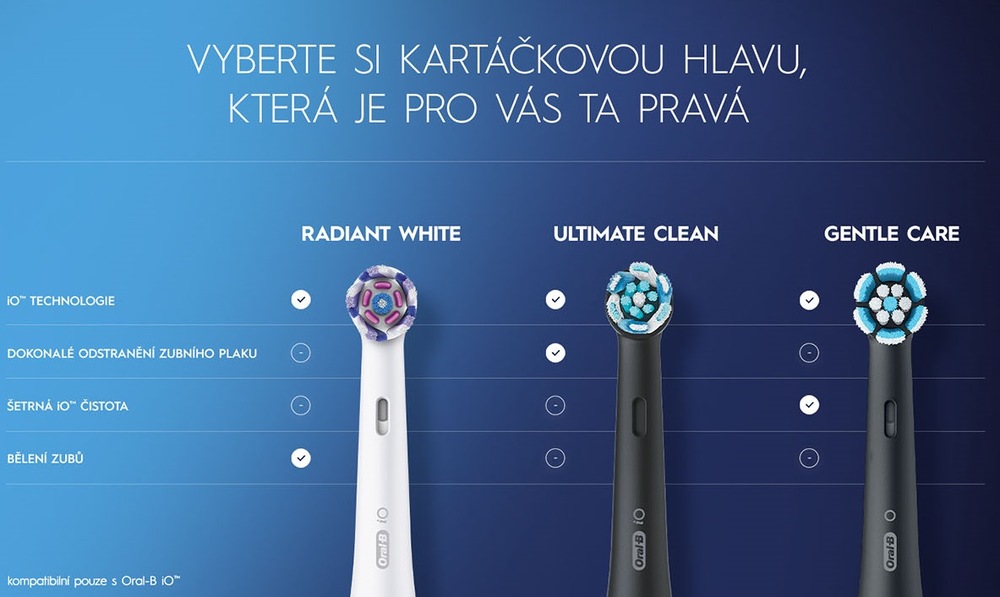 Zubní kartáček Oral-B iO Series 3 iO3 Black & Blue