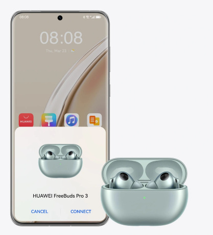 Sluchátka Huawei FreeBuds Pro 3 zelená