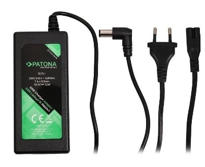 Napájecí adaptér PATONA pro notebooky HP, 18,5V, 3,5A, 65W, konektor 7,4x5mm+pin