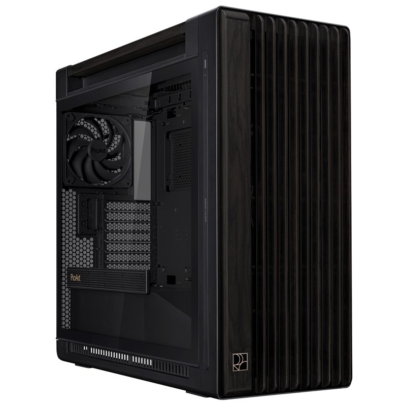 Case Asus ProArt PA602 WOOD TG PWM černá