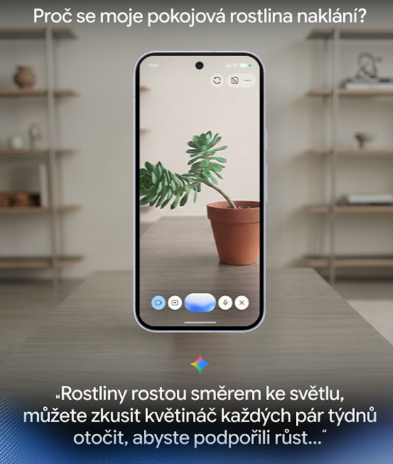Google Pixel 11 podporuje umělou inteligenci Gemini