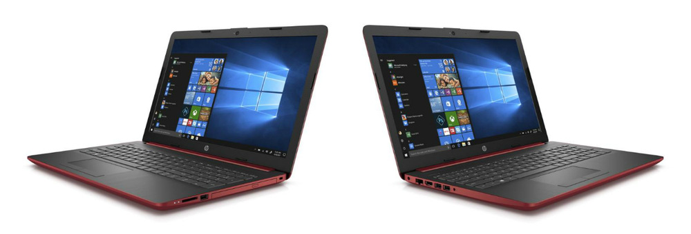 Notebook HP 15-db0601nc červený