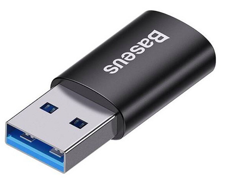Redukce Baseus USB-A 3.1/USB-C, OTG černá Redukce Baseus USB-A 3.1/USB-C, OTG černá