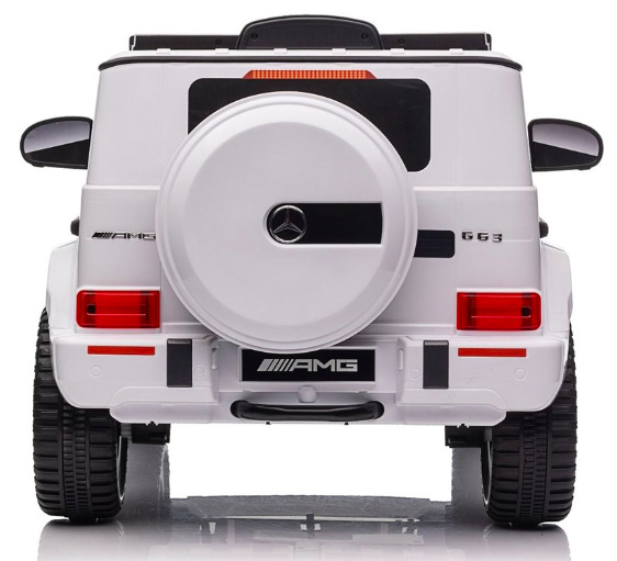 Elektrické auto Beneo Mercedes G, bílé