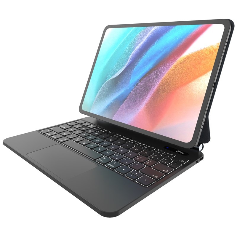 Pouzdro na tablet s klávesnicí FIXED Typee na Apple iPad 10,9" (2022)/iPad 11" (2025), CZ layout černé