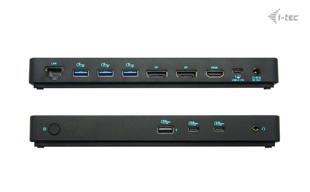 Dokovací stanice i-tec USB-C Triple 4K Display Gen2 Pro, PD 100W Dokovací stanice i-tec USB-C Triple 4K Display Gen2 Pro, PD 100W