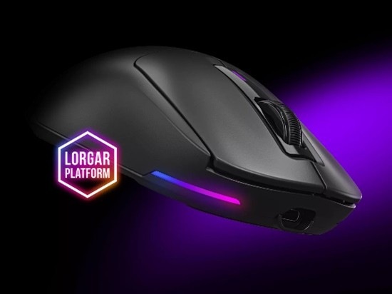 Myš Lorgar MSA10W bílá