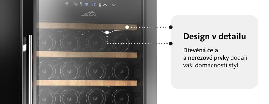 Vinotéka ETA953590010GN, černá