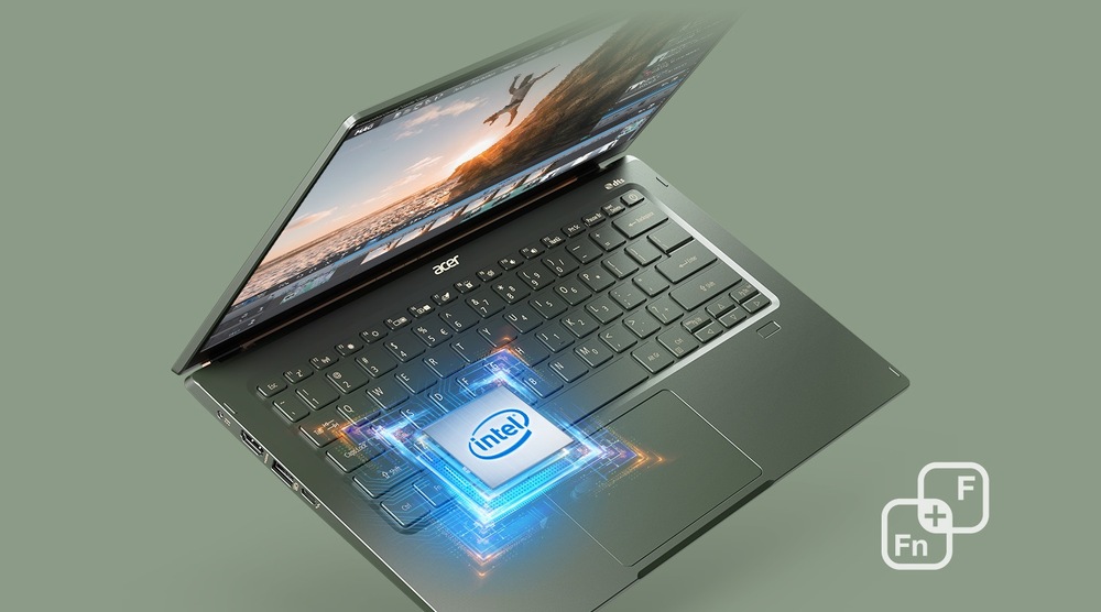 Notebook Acer Swift 5 (SF514-55TA-56H7) zelený Acer Swift 5