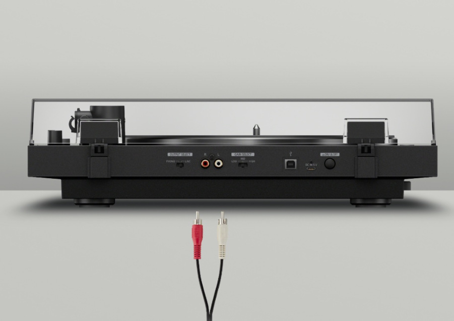 Sony PS-LX5BT je vybavena i speciální gumovou podložkou