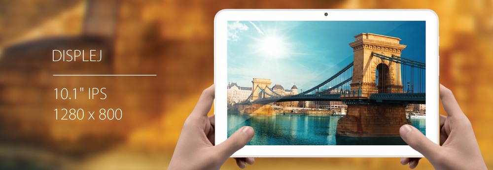 Dotykový tablet iGET SMART W201 bílý Dotykový tablet iGET SMART W201 bílý