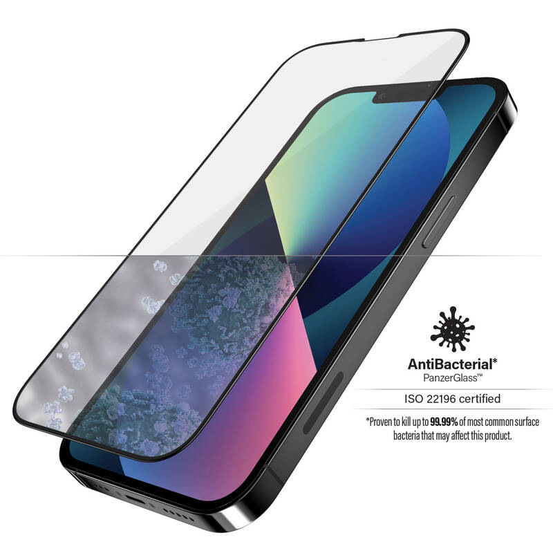 Tvrzené sklo PanzerGlass Edge-to-Edge na Apple iPhone 13/13 Pro průhledné Tvrzené sklo PanzerGlass Edge-to-Edge na Apple iPhone 13/13 Pro průhledné