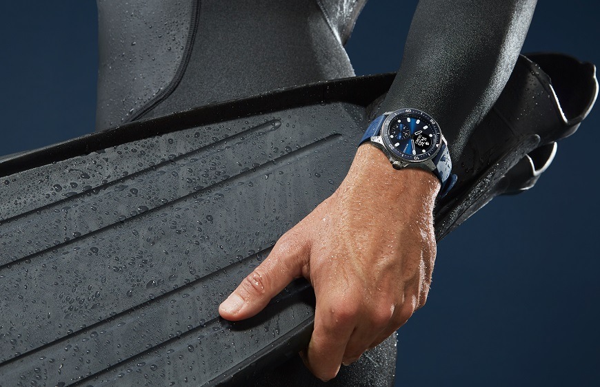 Chytré hodinky Withings Scanwatch Horizon - Special Edition 43mm modré Withings Scanwatch Horizon Special Edition