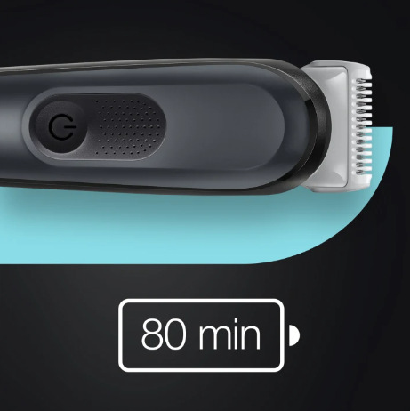Zastřihovač tělový Braun BG 3350 Dark Grey Zastřihovač tělový Braun BG 3350 Dark Grey