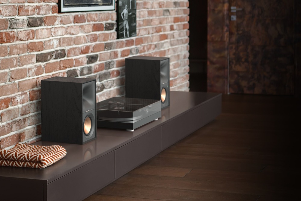 Reproduktory Klipsch Rerefence Powered R-50PM (2 ks) černé Reproduktory Klipsch Rerefence Powered R-50PM (2 ks) černé
