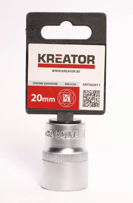 Nástrčná hlavice Kreator KRT502011 1/2" 20mm