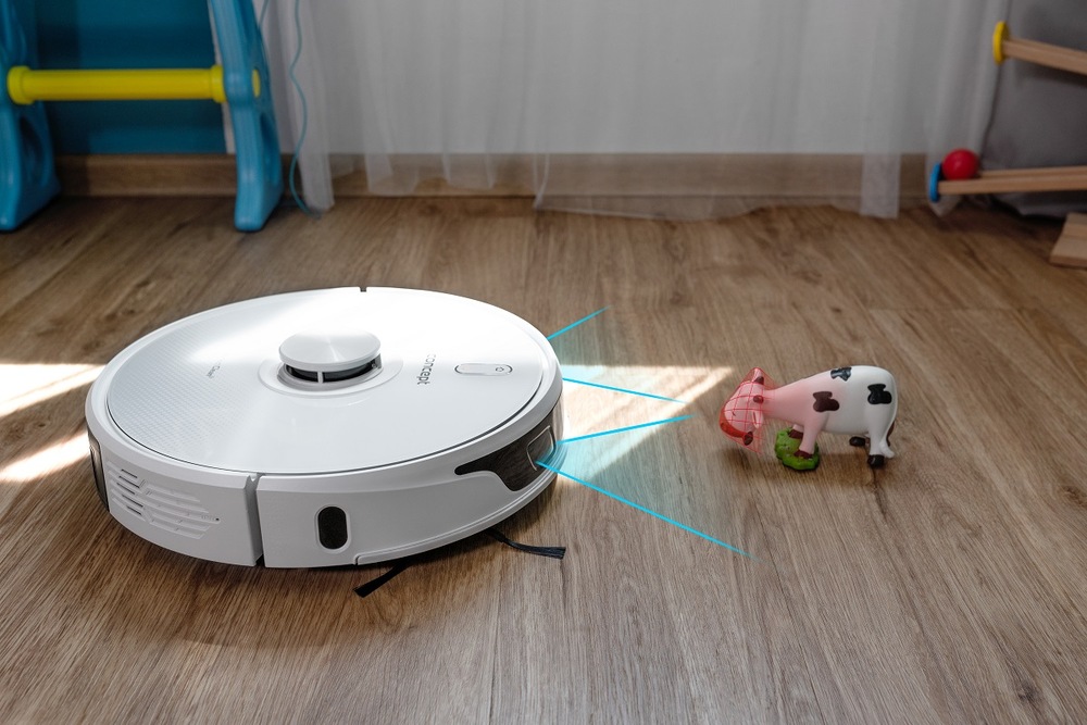 Robotický vysavač Concept VR3450 Perfect Clean Laser 3D, 2 v 1 bílý