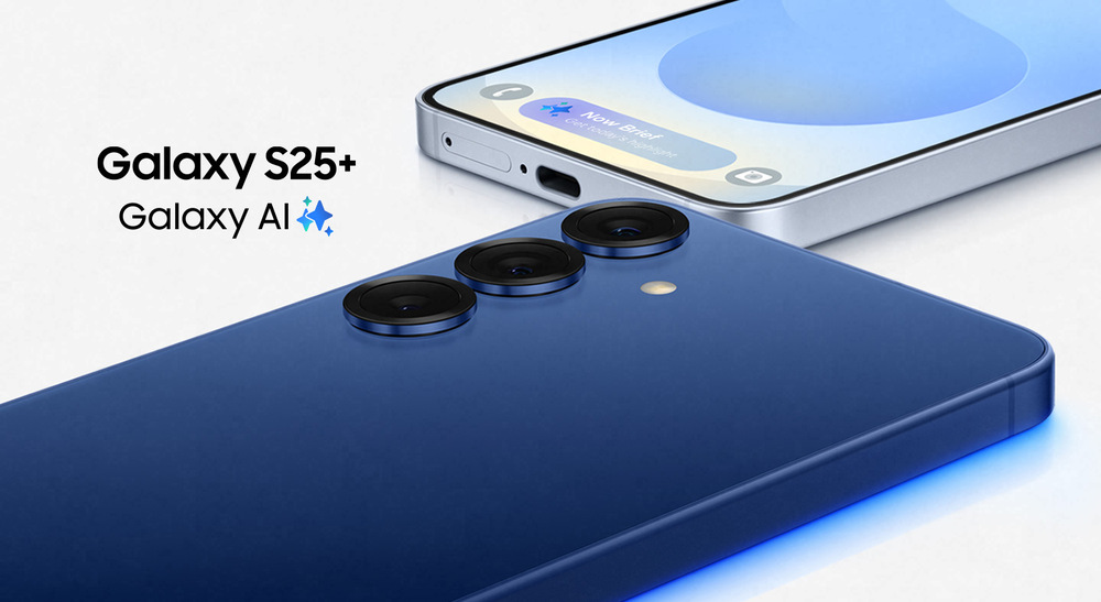 Mobilní telefon Samsung Galaxy S25+ 5G 12 GB / 256 GB světle modrý