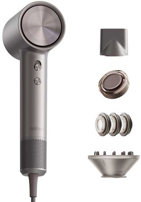 Fén Laifen Swift 4 Polished Titanium šedý