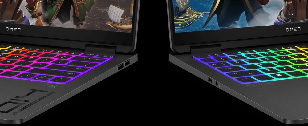 Notebook HP OMEN Transcend 14-fb1073nc + Game Pass předplatné na 3 měsíce černý