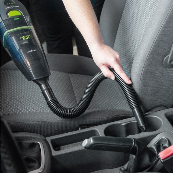 Akumulátorový vysavač Concept VP4352 Wet & Dry Riser car černý Vysavač Concept má flexibilní hadici pro úklid špatně dostupných míst