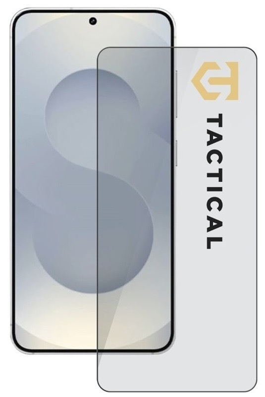 Tvrzené sklo Tactical na Samsung Galaxy S26, černá barva