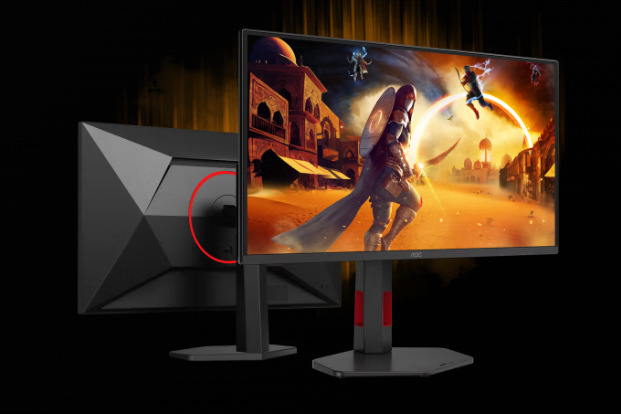 AOC Q25G4SR myslí i na ergonomii – má výškově nastavitelný stojan