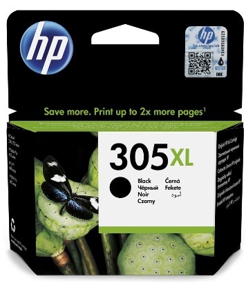 Inkoustová náplň HP 305XL, 240 stran černá