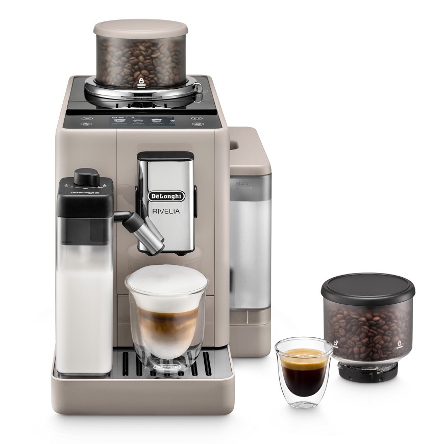 Automatický kávovar De'Longhi Rivelia EXAM 440.55.BG béžový