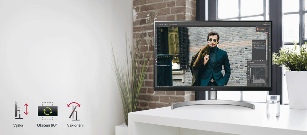 Monitor LG 27UL850 bílé Monitor LG 27UL850 bílé