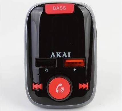 FM Transmitter AKAI FMT-74BT černý FM Transmitter AKAI FMT-74BT černý