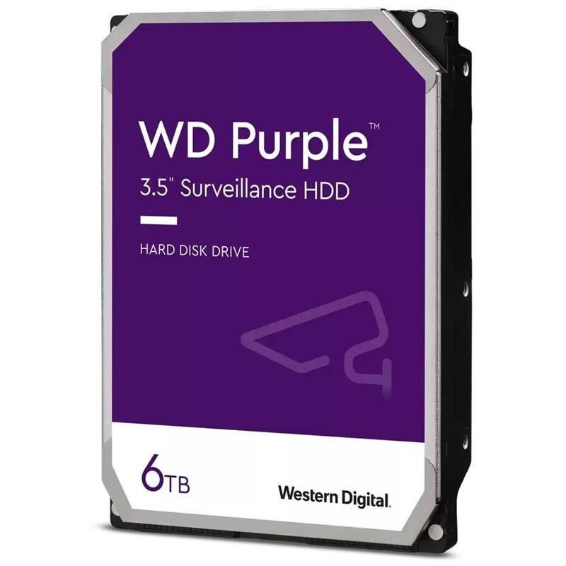 Pevný disk 3,5" Western Digital Purple Surveillance 6TB