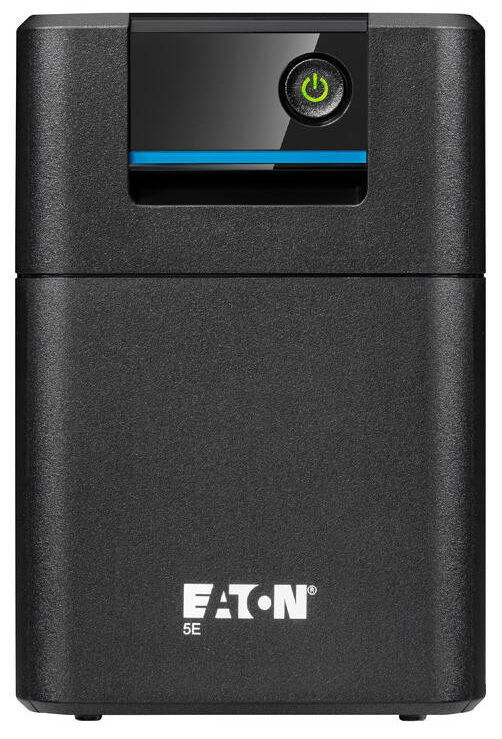 Záložní zdroj Eaton UPS 5E 550 IEC G2, Line-interactive, Tower, 550VA/300W, výstup 4x IEC C13, bez ventilátoru černý